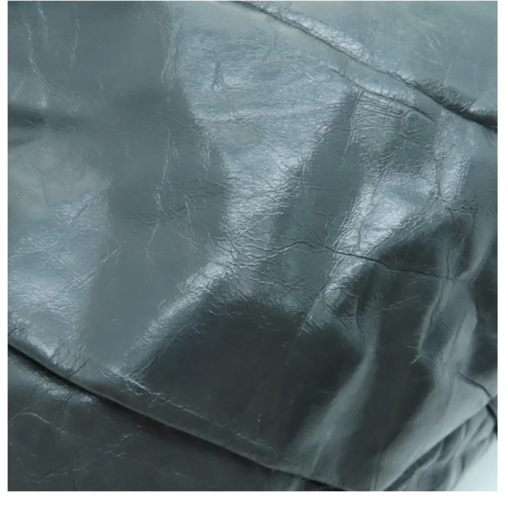 💎 CHANEL 💎 RARE CROISSANT ZIPPER CLOSURE REAL LEATHER - Picture 12 of 12